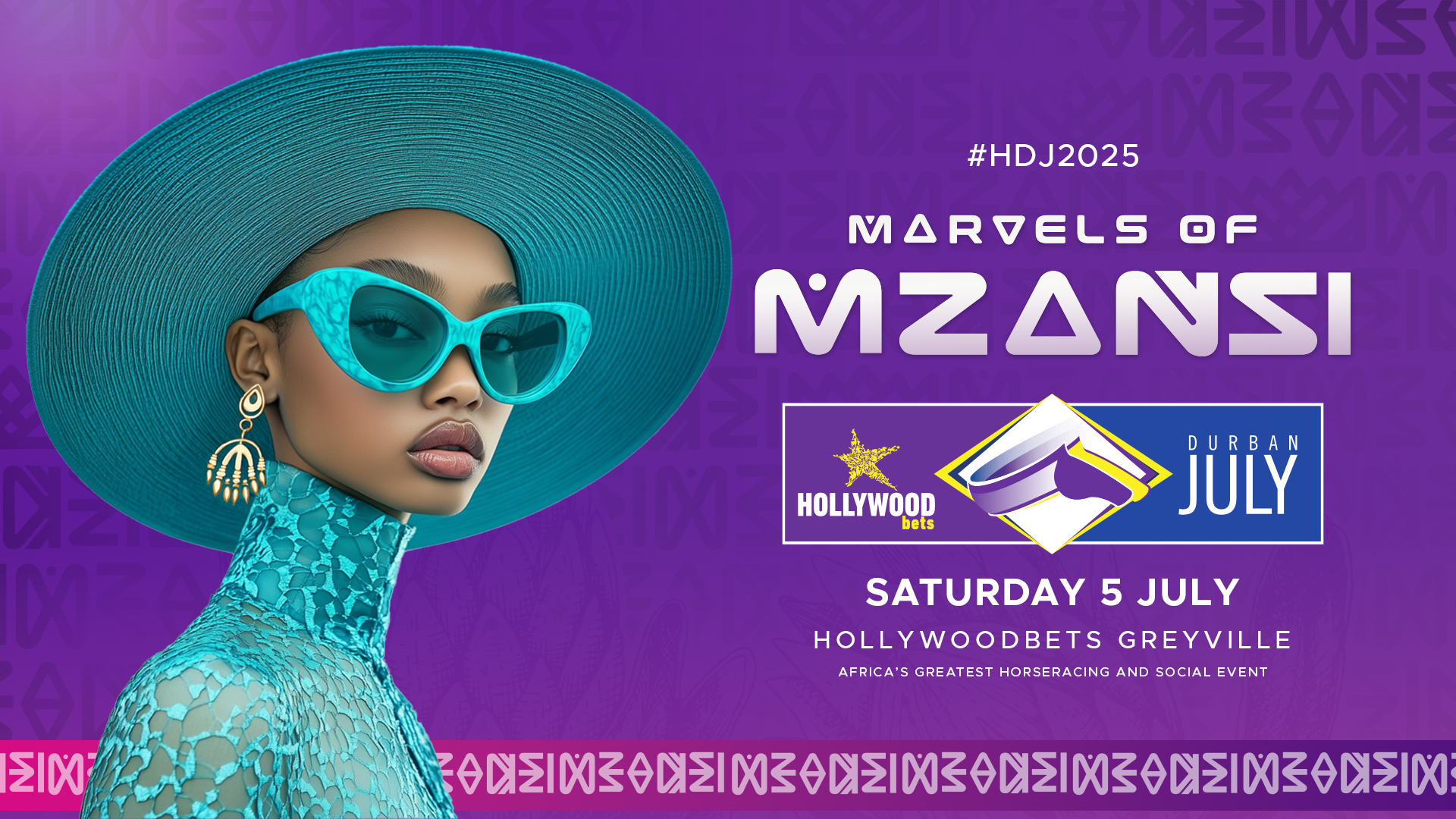 Hollywoodbets Durban July campaign banner